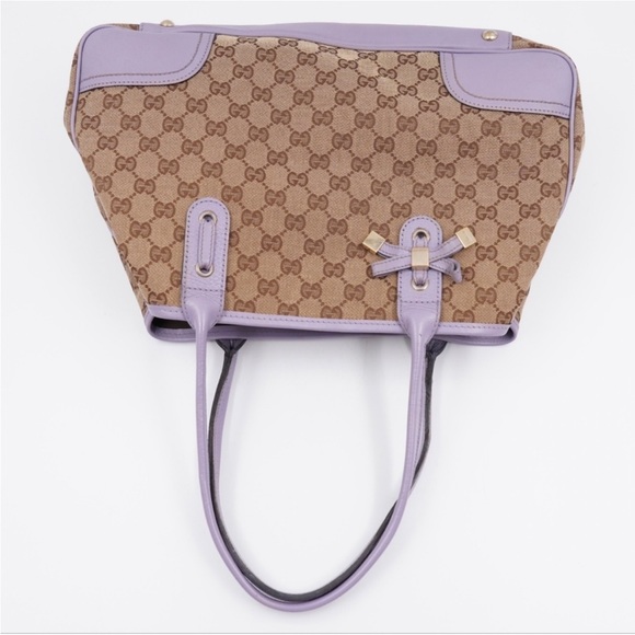 Gucci monogram medium princy tote